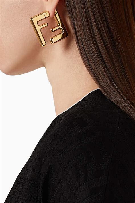 fendi earrings studs